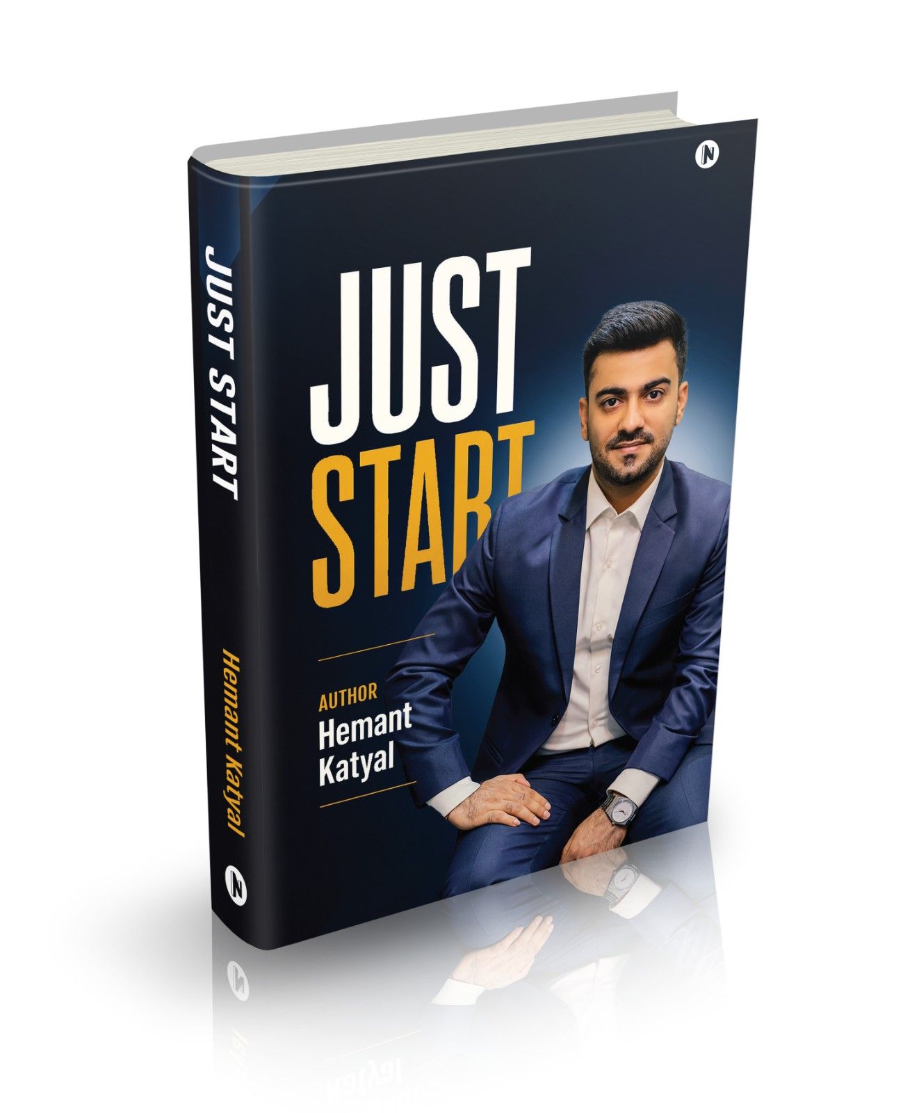 Just Start 3D Cover Mockup